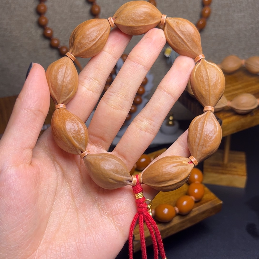 茉***葫橄榄核手串/手链1929