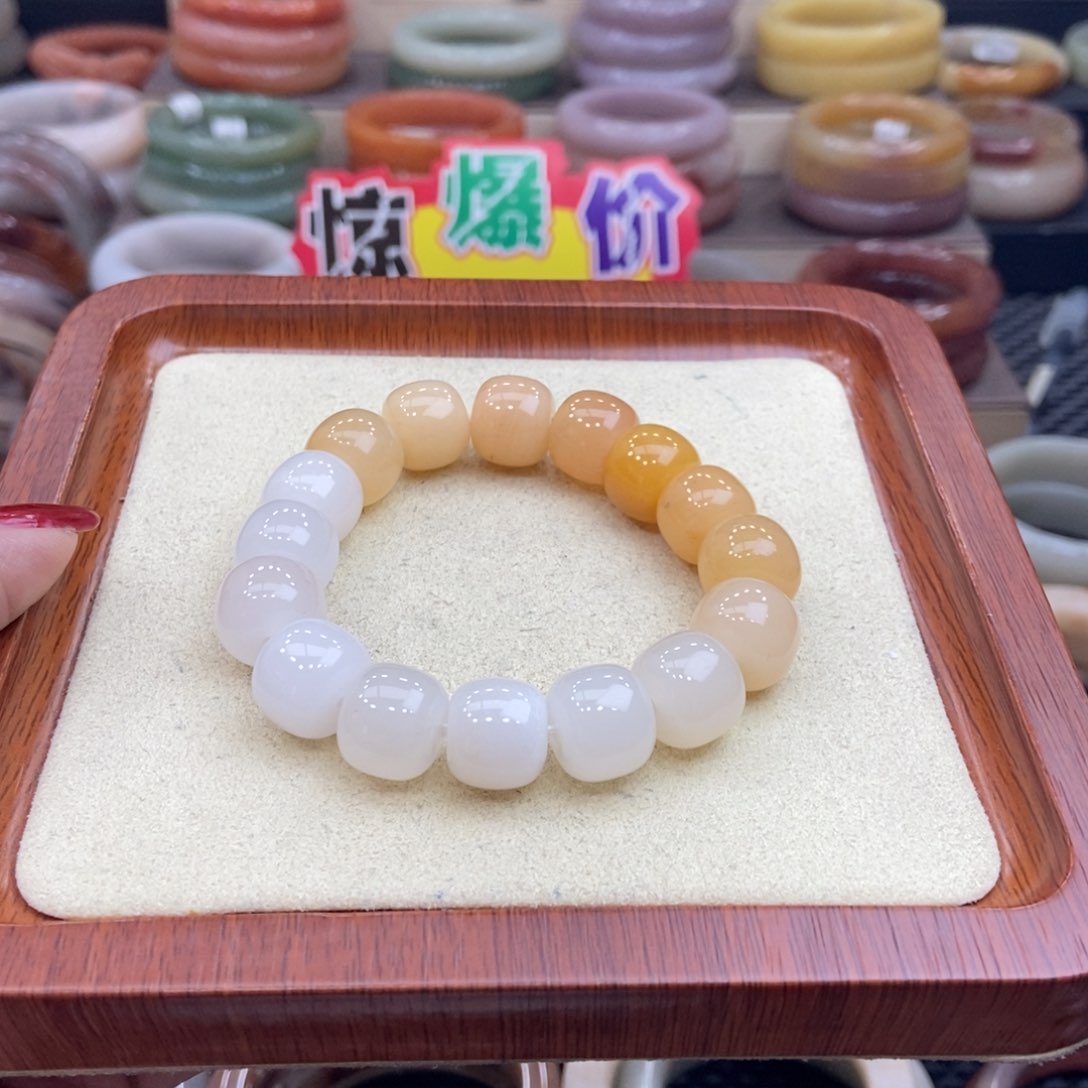 石英质玉手链未镶嵌