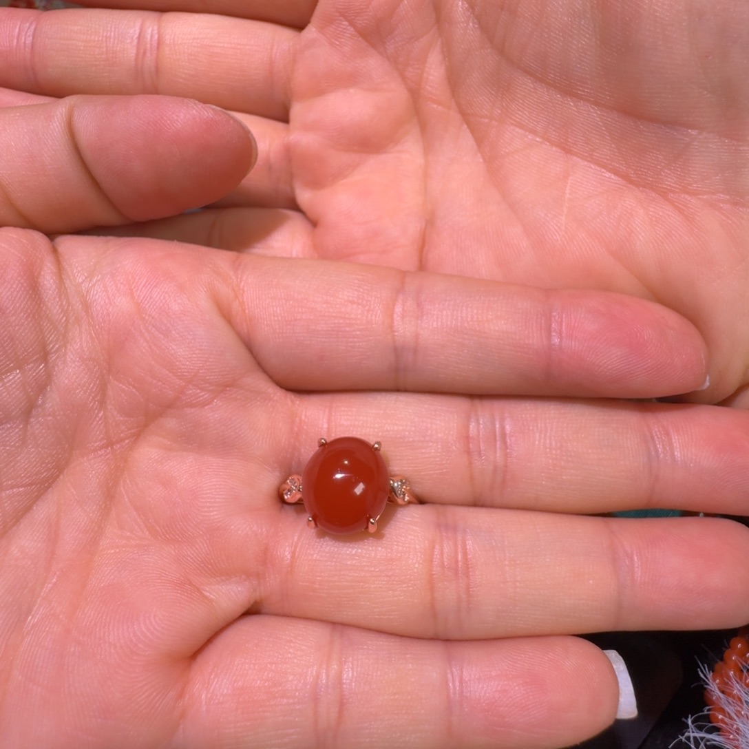 糖***芦南红玛瑙未镶嵌颈饰