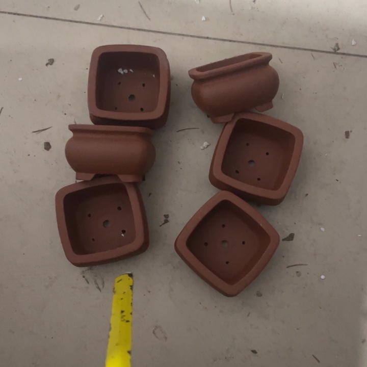 花盆紫砂紫砂花盆口6.5高4.5