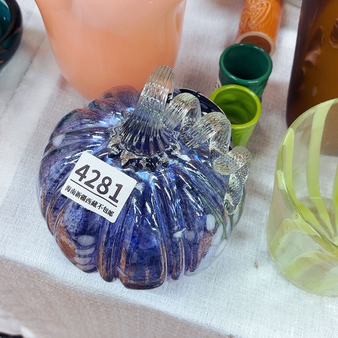 4281安妮家居美学琉璃花瓶摆件