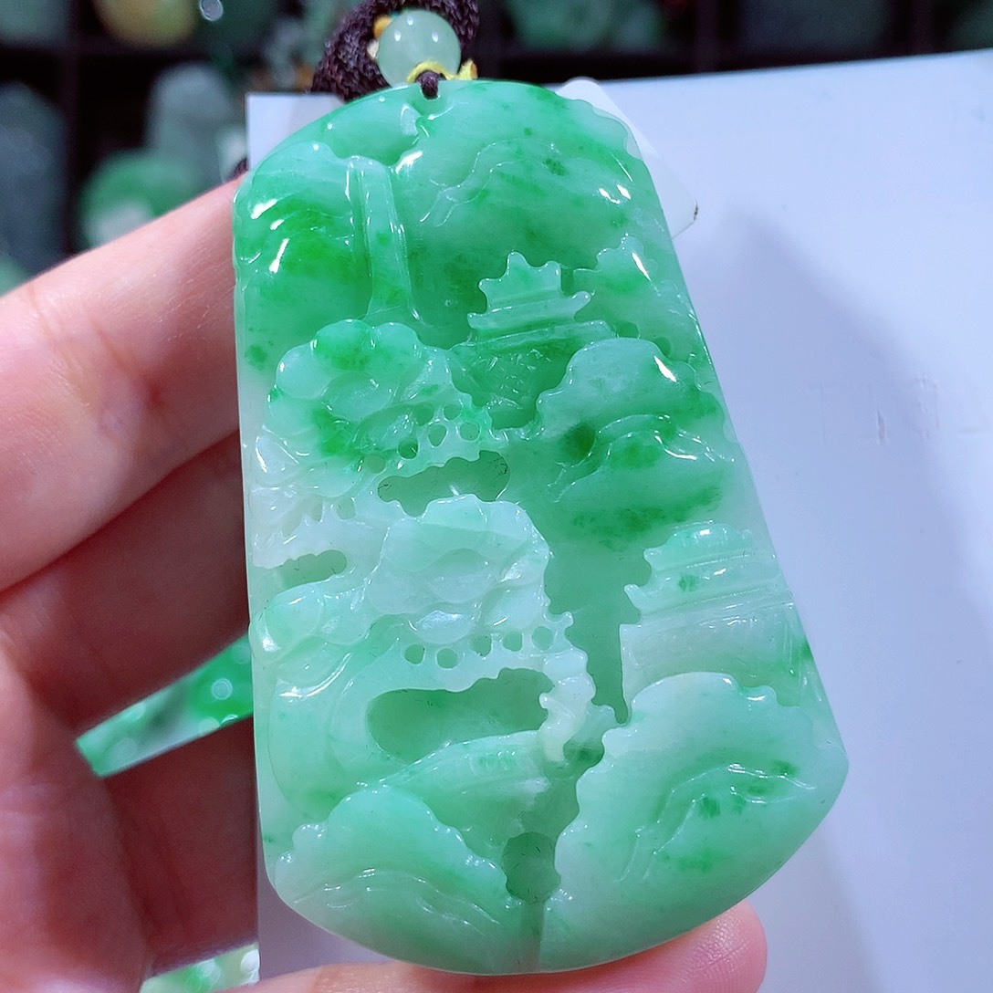 翡翠吊坠(不含链)未镶嵌