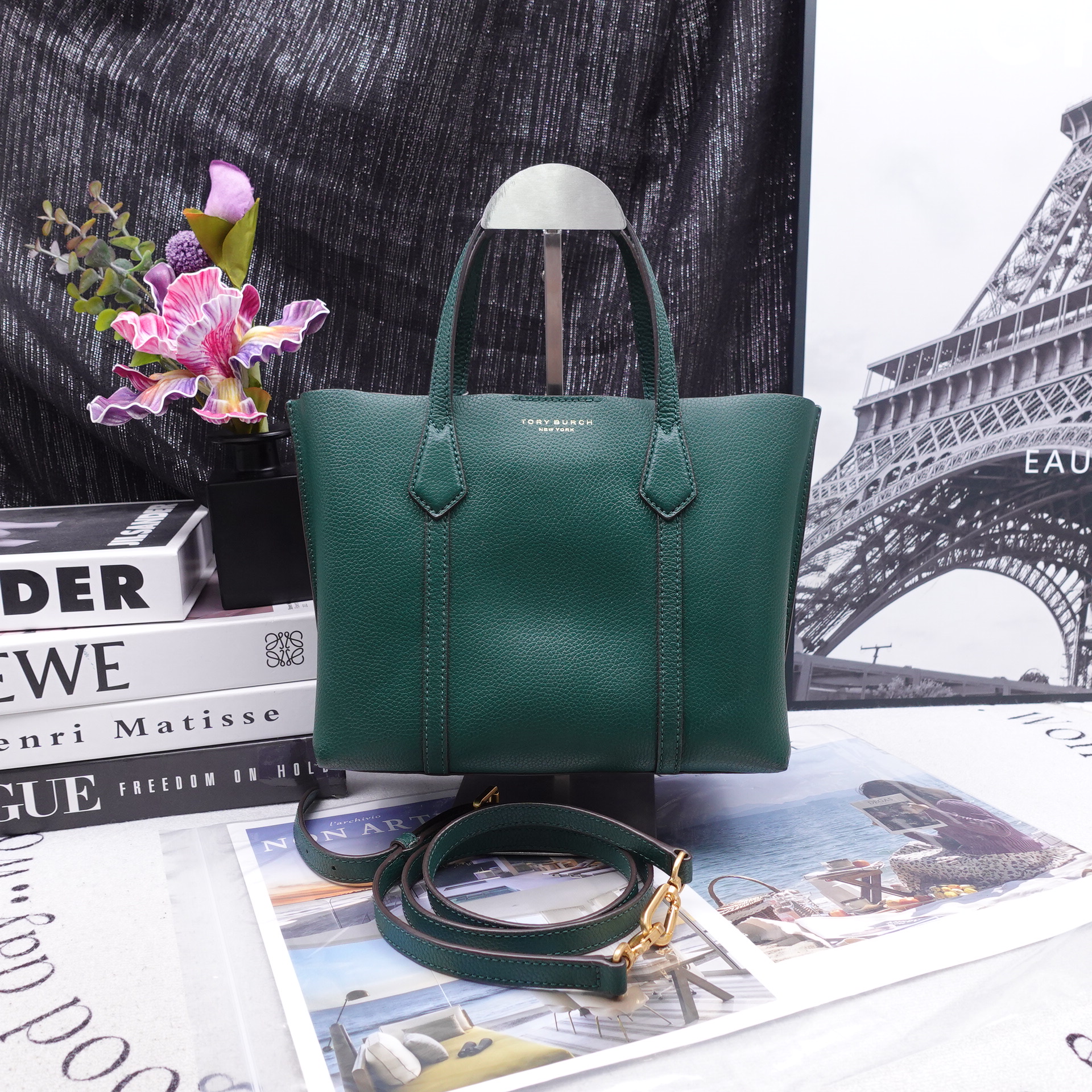 95新 TORY BURCH/汤丽柏琦 单肩包/T_ZY0000  T10342756