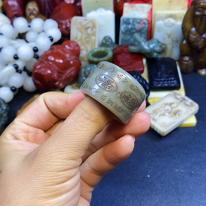 把件白玉菩提精选