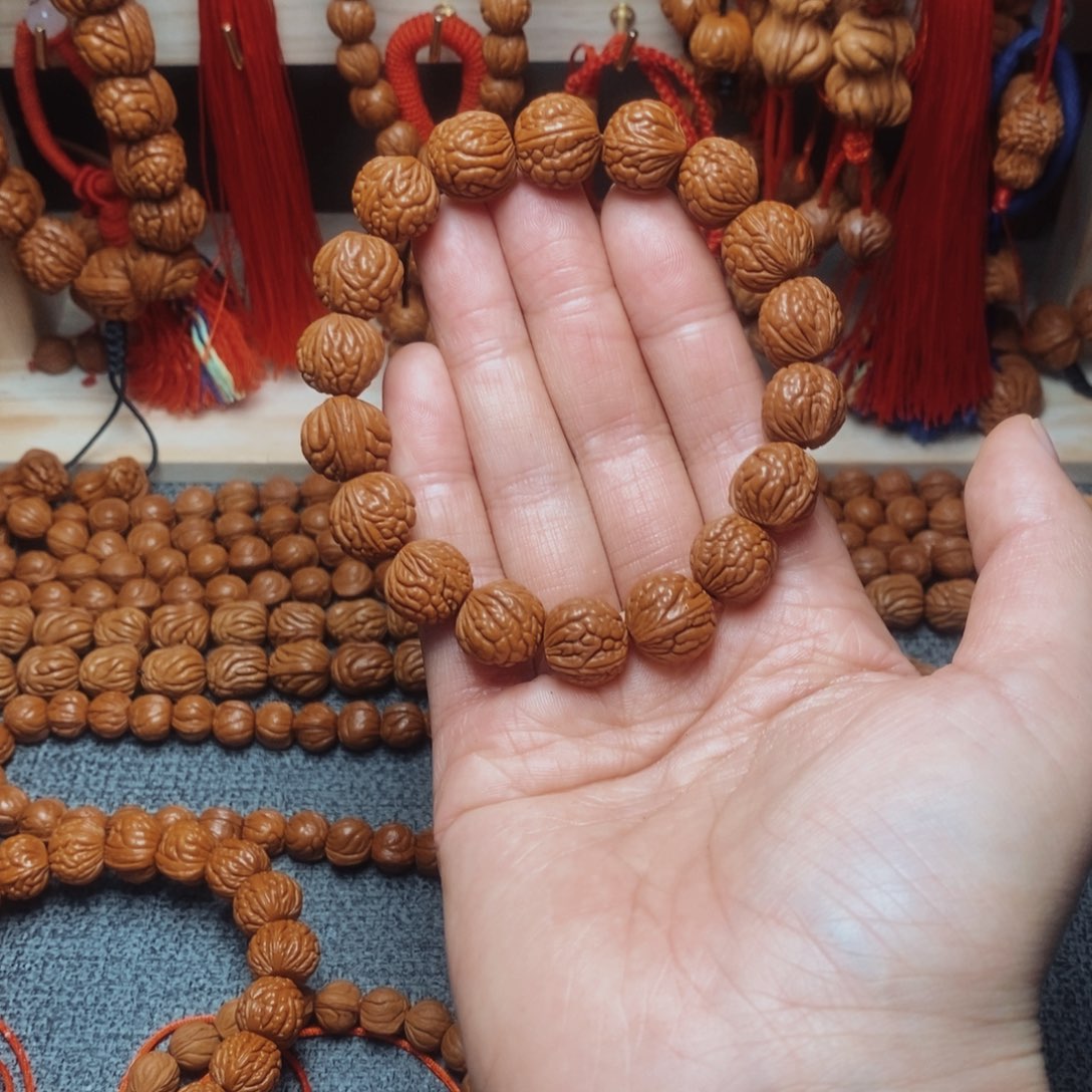 桃核吊坠桃枭手串1