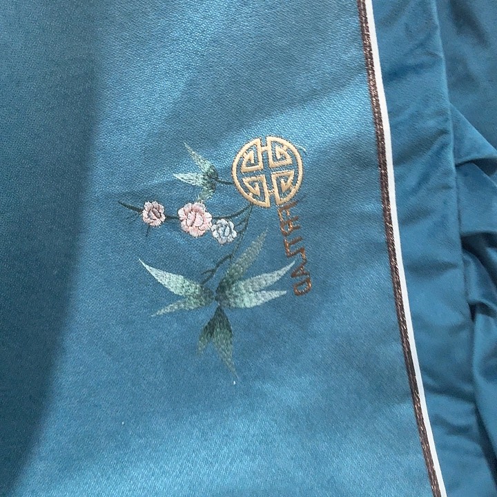 雪尼尔01蓝色90.120两条