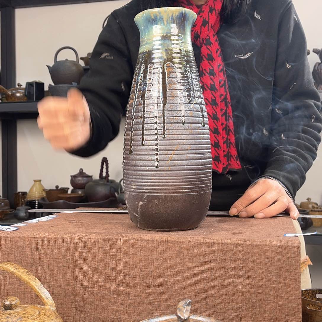 紫泥茶壶紫砂粗陶茶器