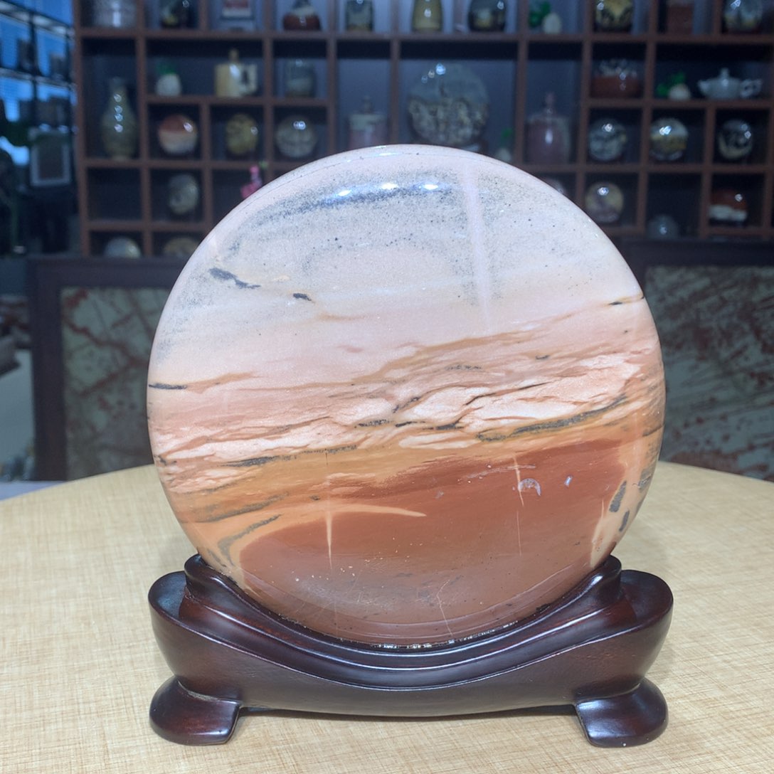 紫砂广西国画石，收藏观赏广西国画石，收藏观赏