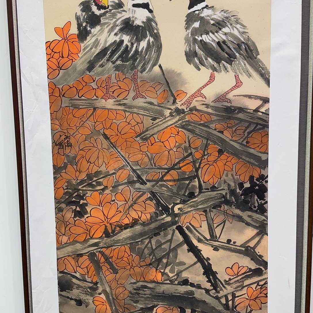 国画艺术家的作品