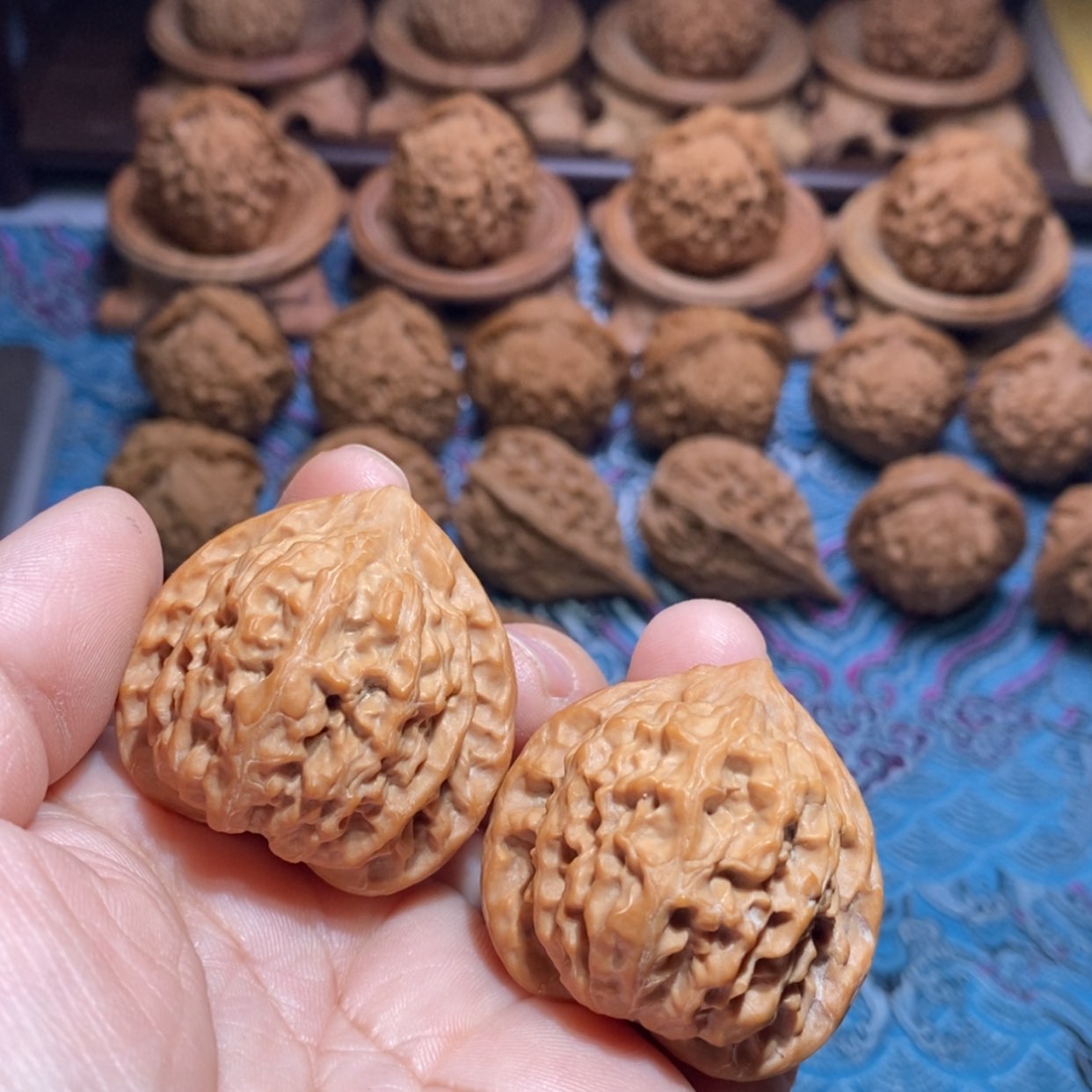 【闪购商品】文玩核桃吊坠邢台公子帽