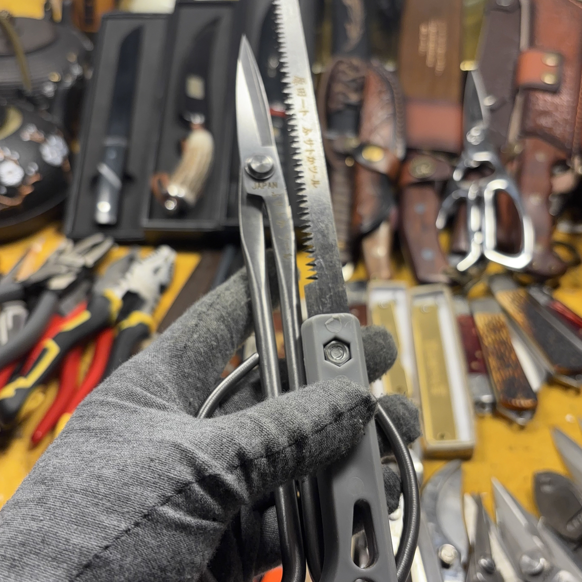 全钢叶芽剪搭配小锯子广泛应用超锋利