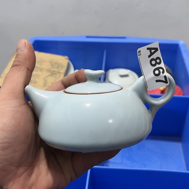 茶具默认微瑕瓷器、茶具、壶、摆件，介意勿拍 