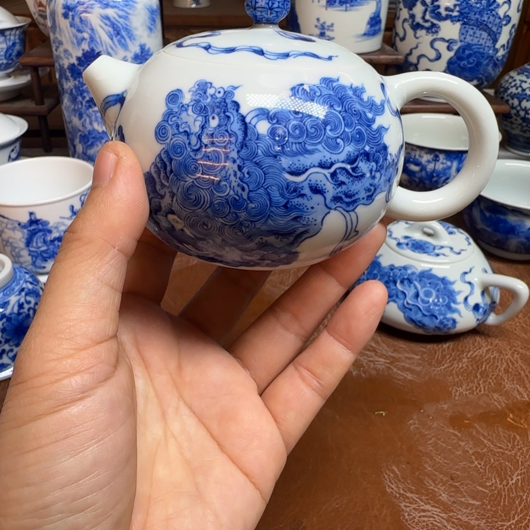 不***刻陶摆件今天晚上的月亮很圆