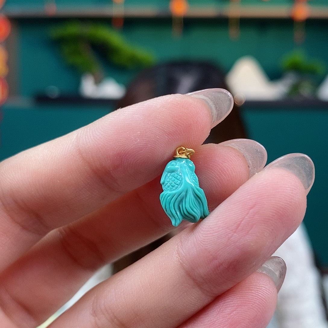 绿松石珠宝奇石未镶嵌