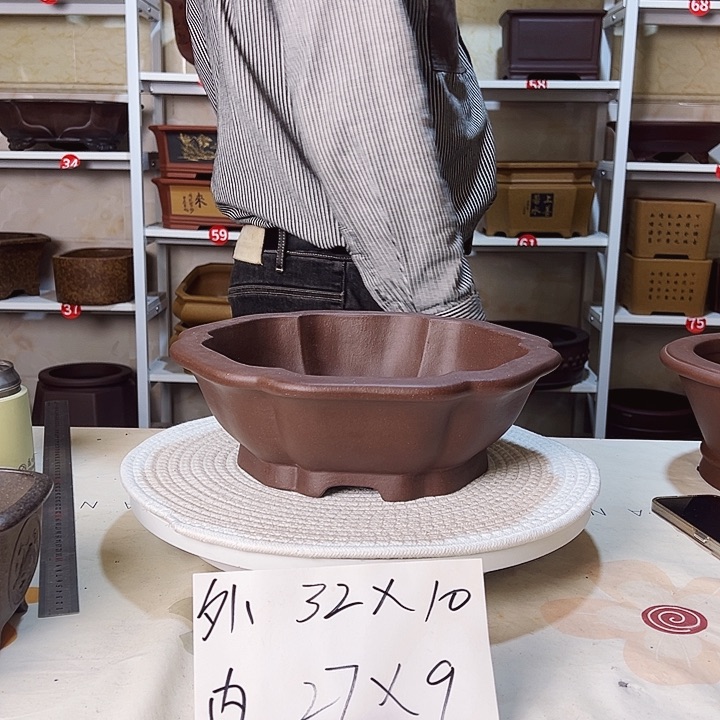 紫砂花盆紫砂花盆