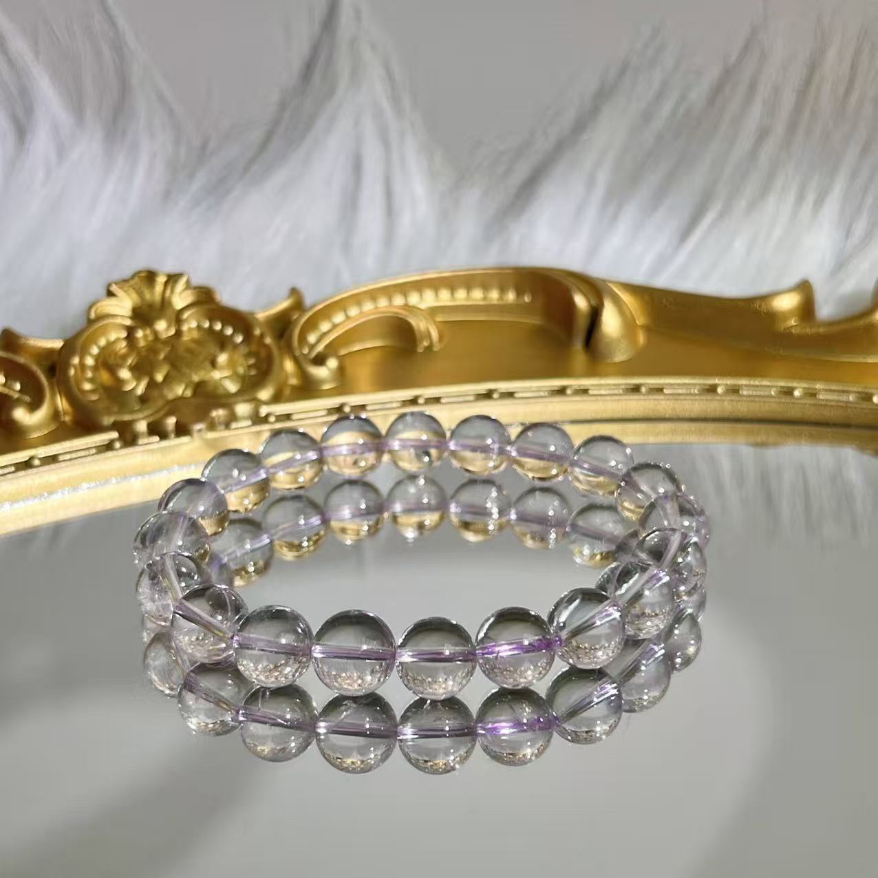 天然透体玻利维亚单圈手串-A250多样性发其一