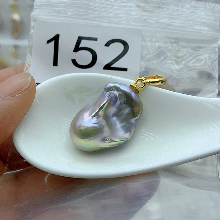 淡水珍珠颈饰银S925镶嵌