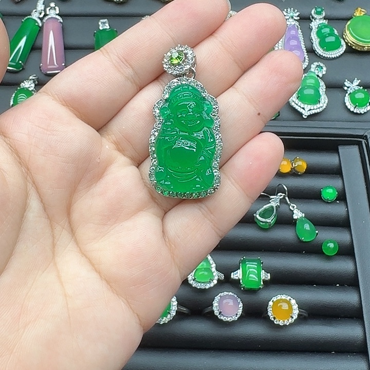 玛瑙/玉髓未镶嵌耳坠