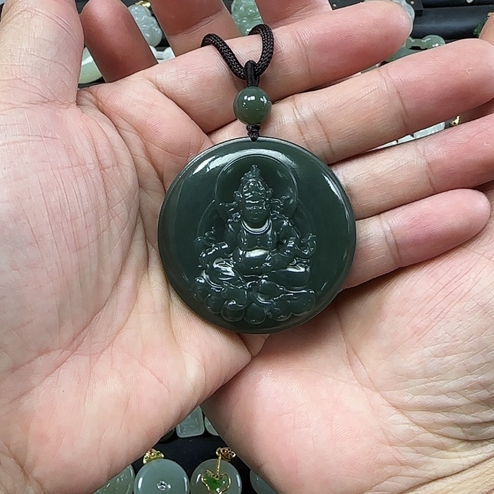 和田玉吊坠(不含链)未镶嵌