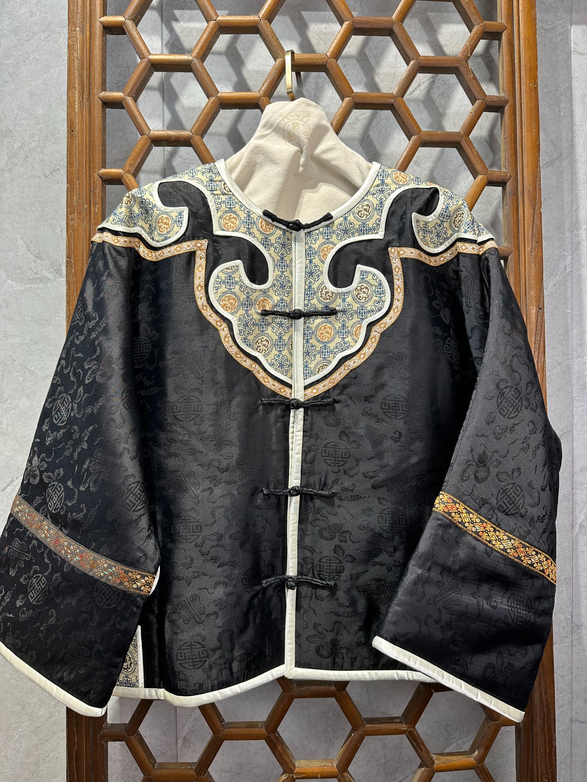 真丝如意外套新中式女装