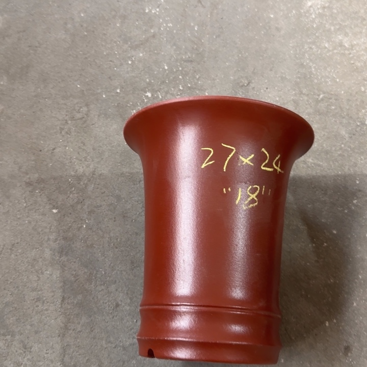 紫砂花盆27/24/18