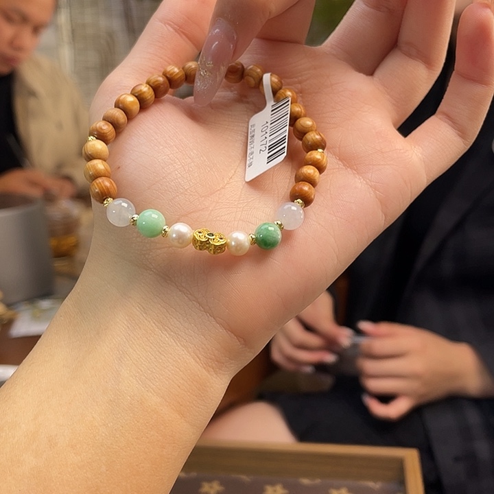 翡翠未镶嵌手链手串