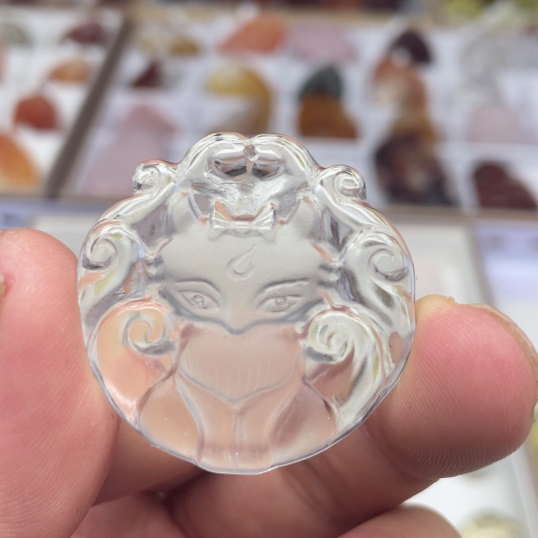 水晶吊坠(不含链)未镶嵌