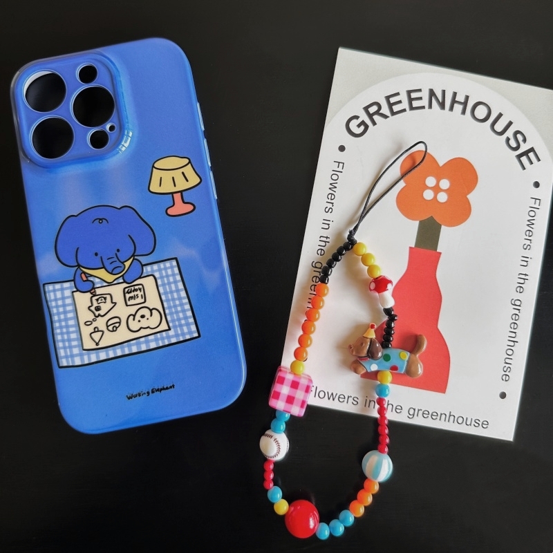 画画的小象菲林软壳适用苹果17promax手机壳16华为vivo小米15oppo