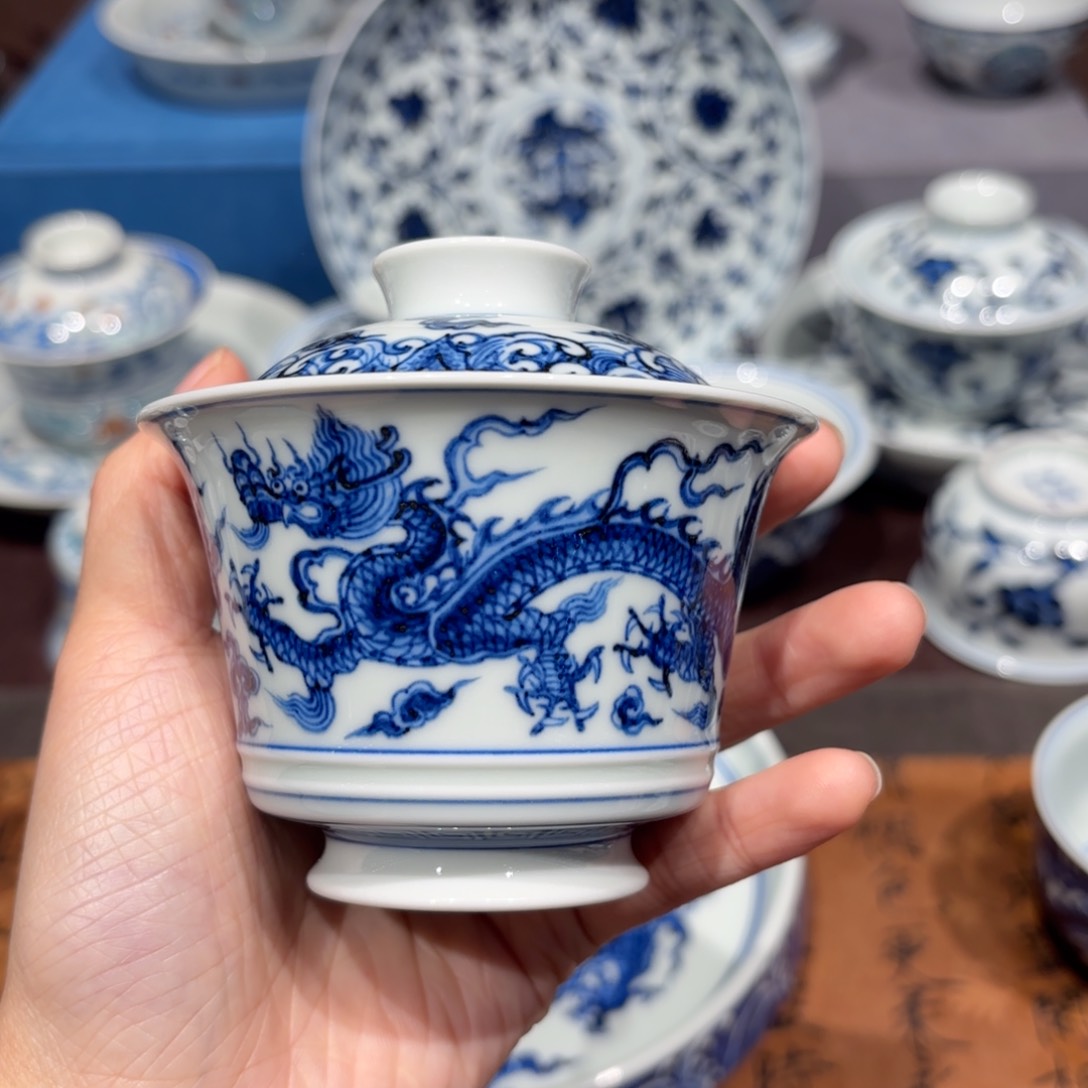 瓷片景德镇纯手工手绘