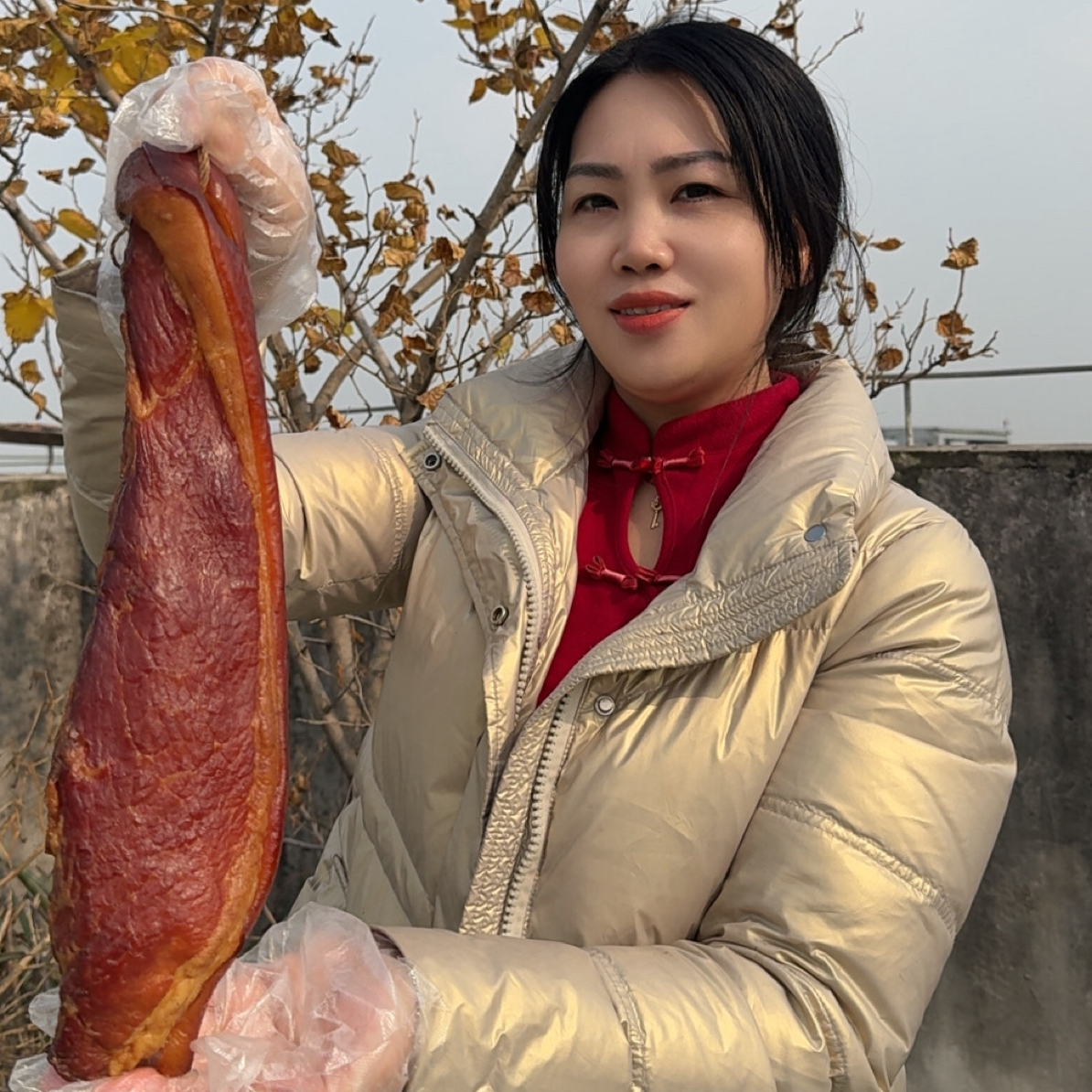 四川腊肉柴火烟熏五花肉二刀腊肉肥而不腻瘦而不柴肉质紧实包邮