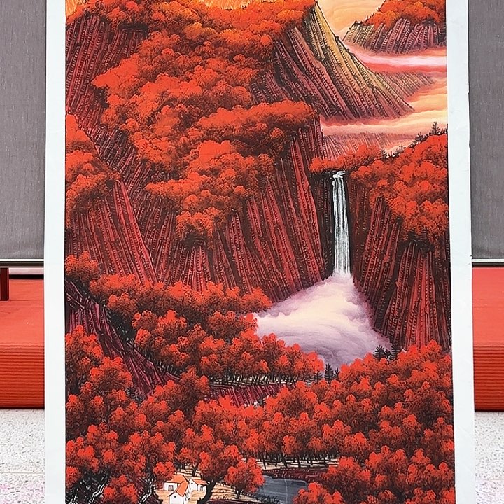 国画崔晓军老师展览原作