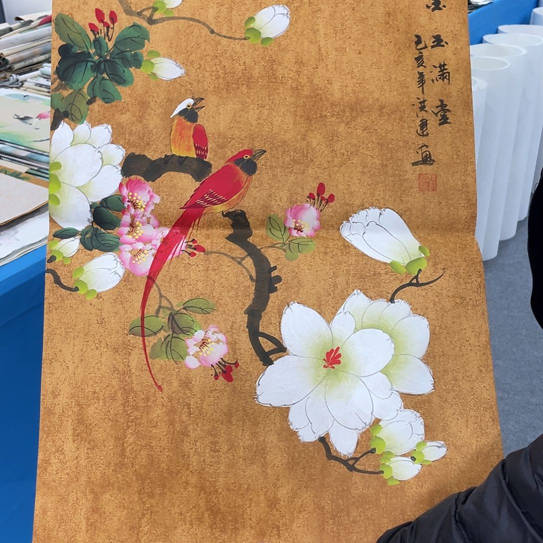 国画今天早上国画作品选购