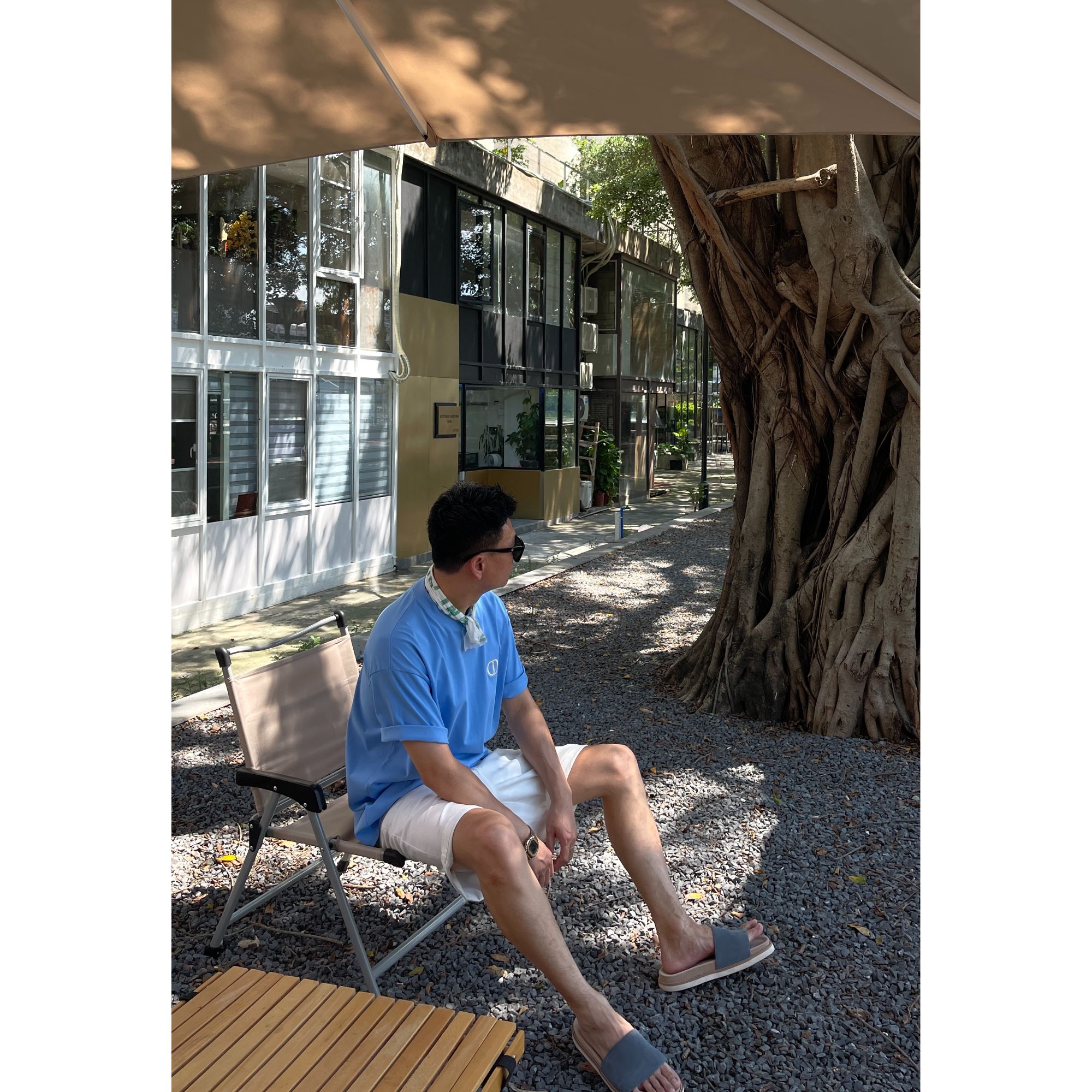 /8191【立体刺绣C短袖】宽松慵懒风男女同款
