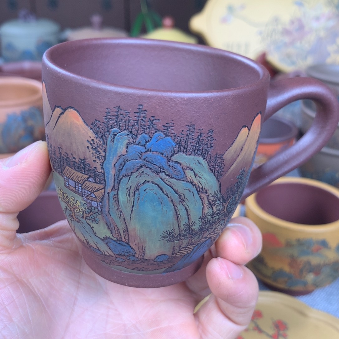 茶杯紫砂放漏价格