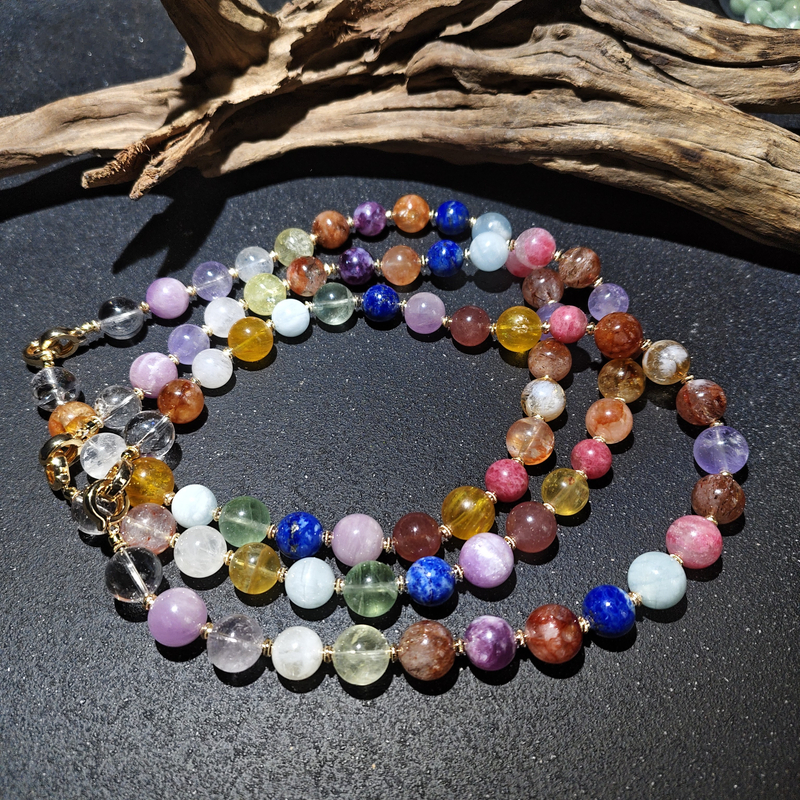 【福佑佑珠宝】F1011 天然多宝项链多样性发其一