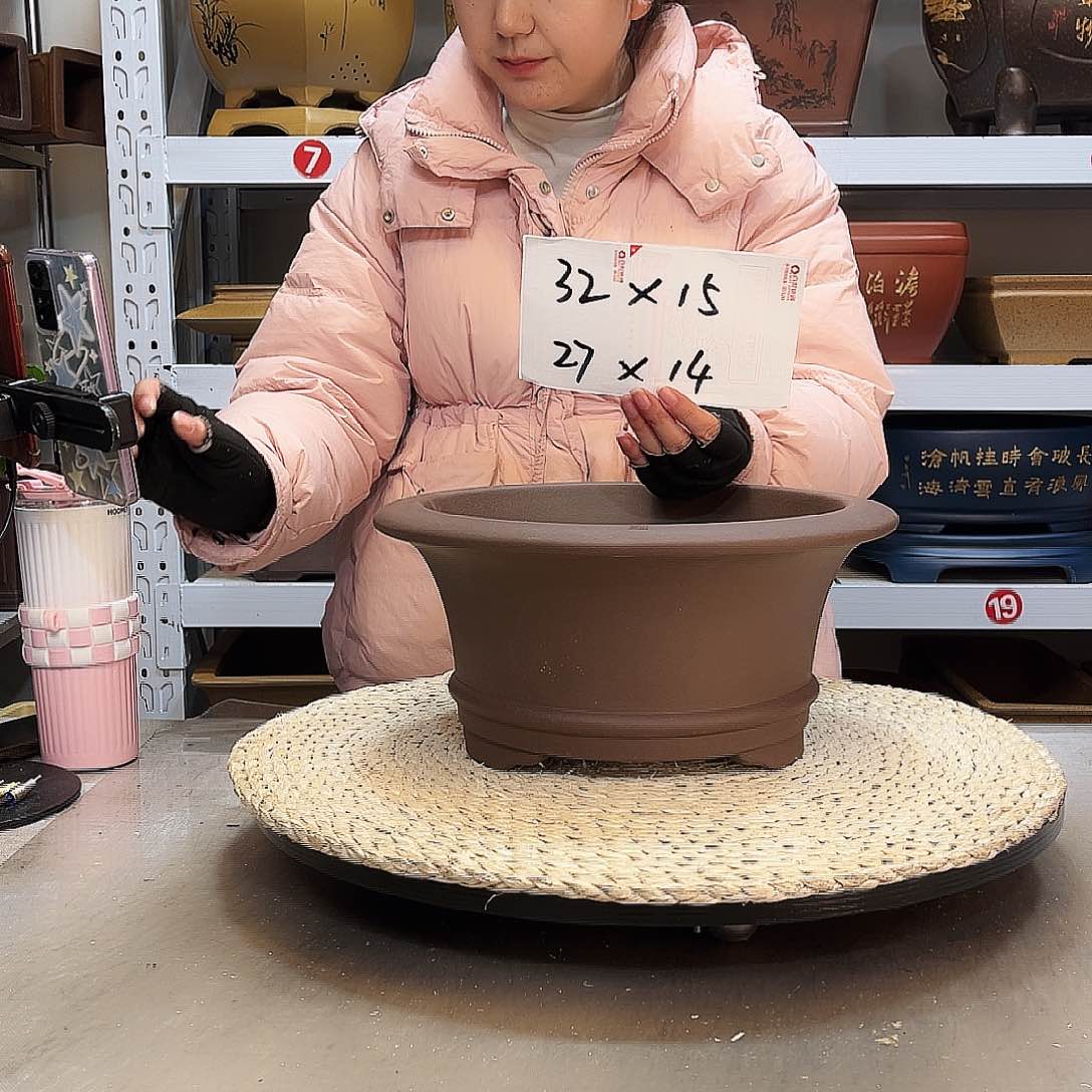 紫砂花盆紫砂花盆