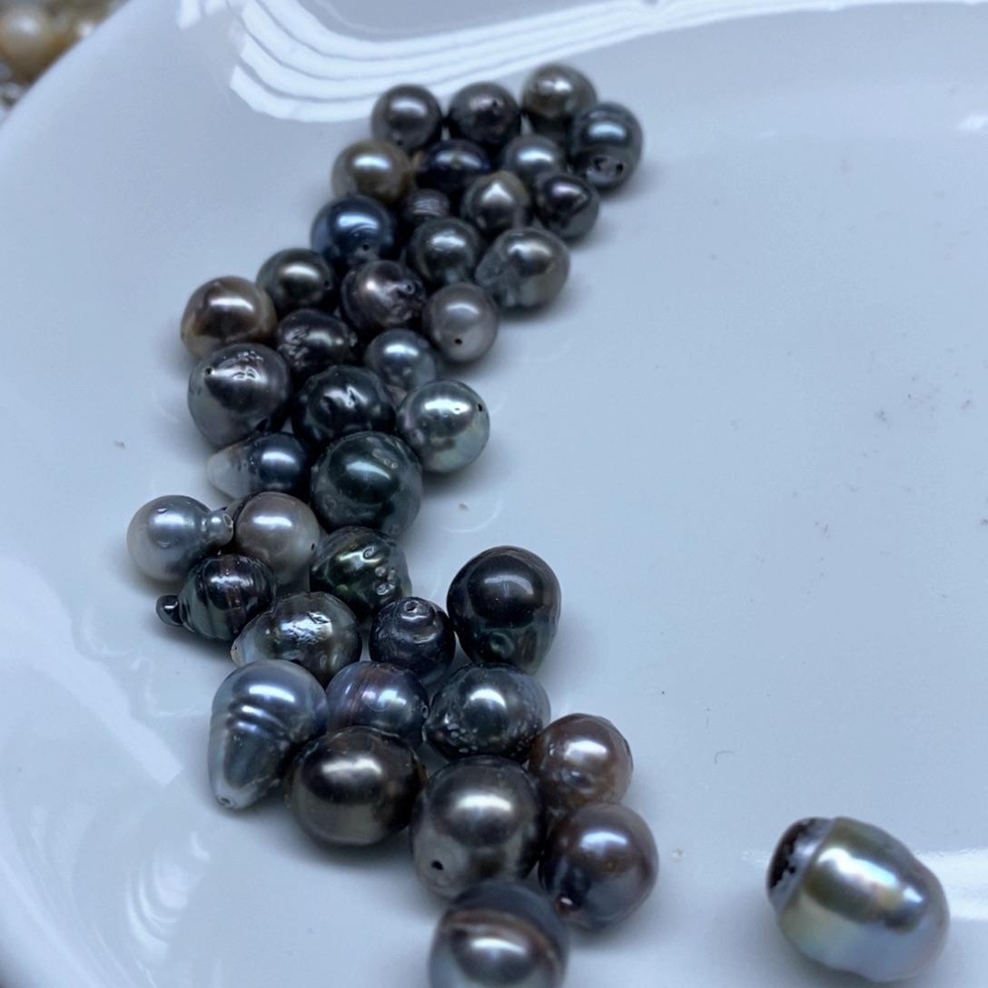 海水珍珠颈饰未镶嵌发10个