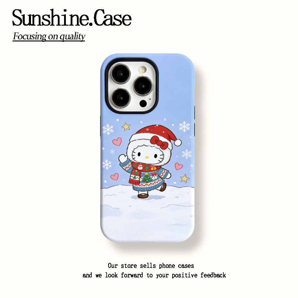 菲林二合一适用苹果华为vivo小米oppo手机壳招手KT狗17PRO/16