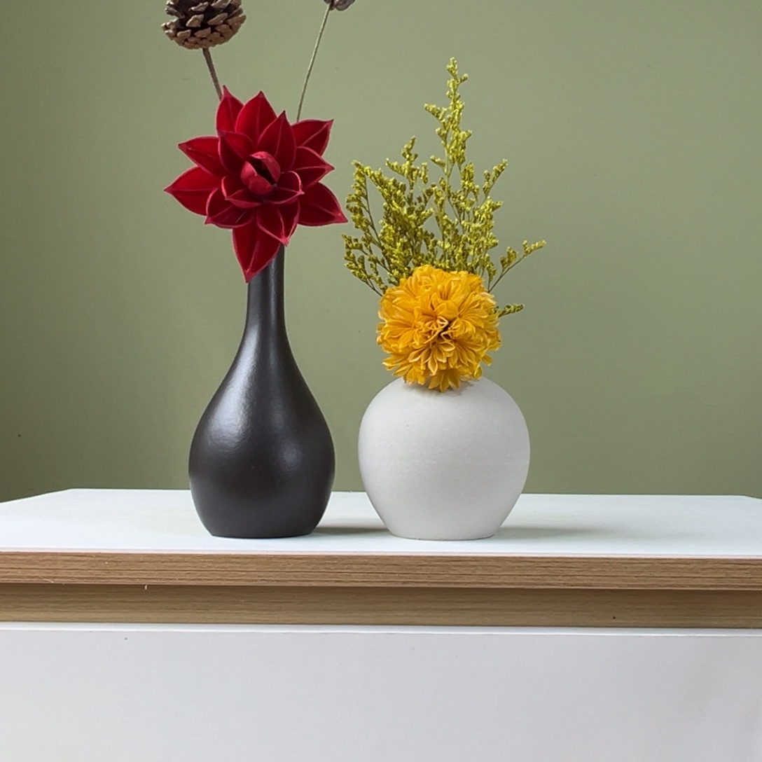 摆件花瓶带花高度20-30厘米左右