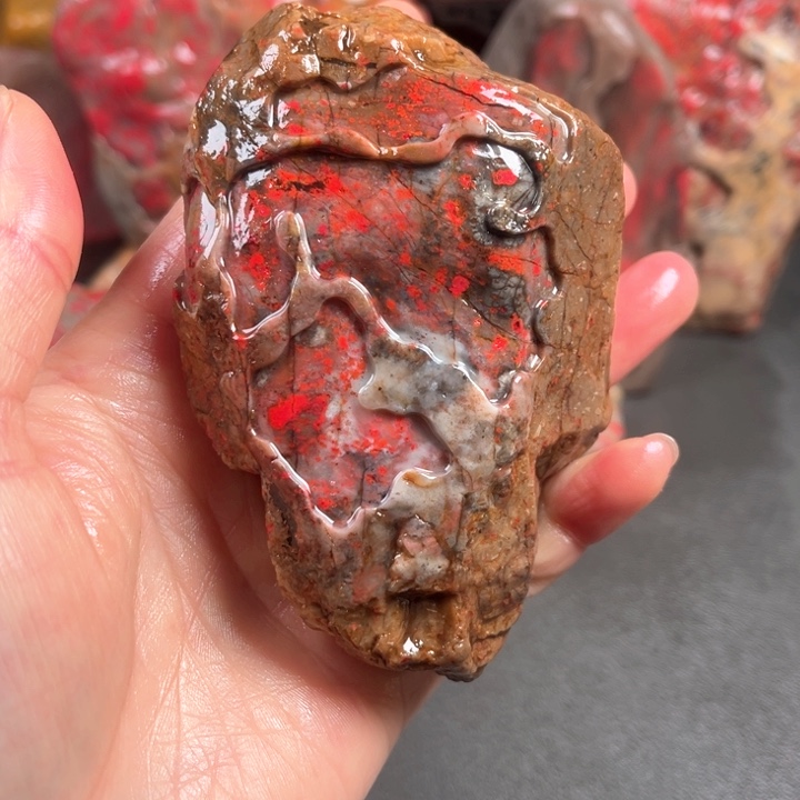 昌化鸡血石昌化鸡血石原石