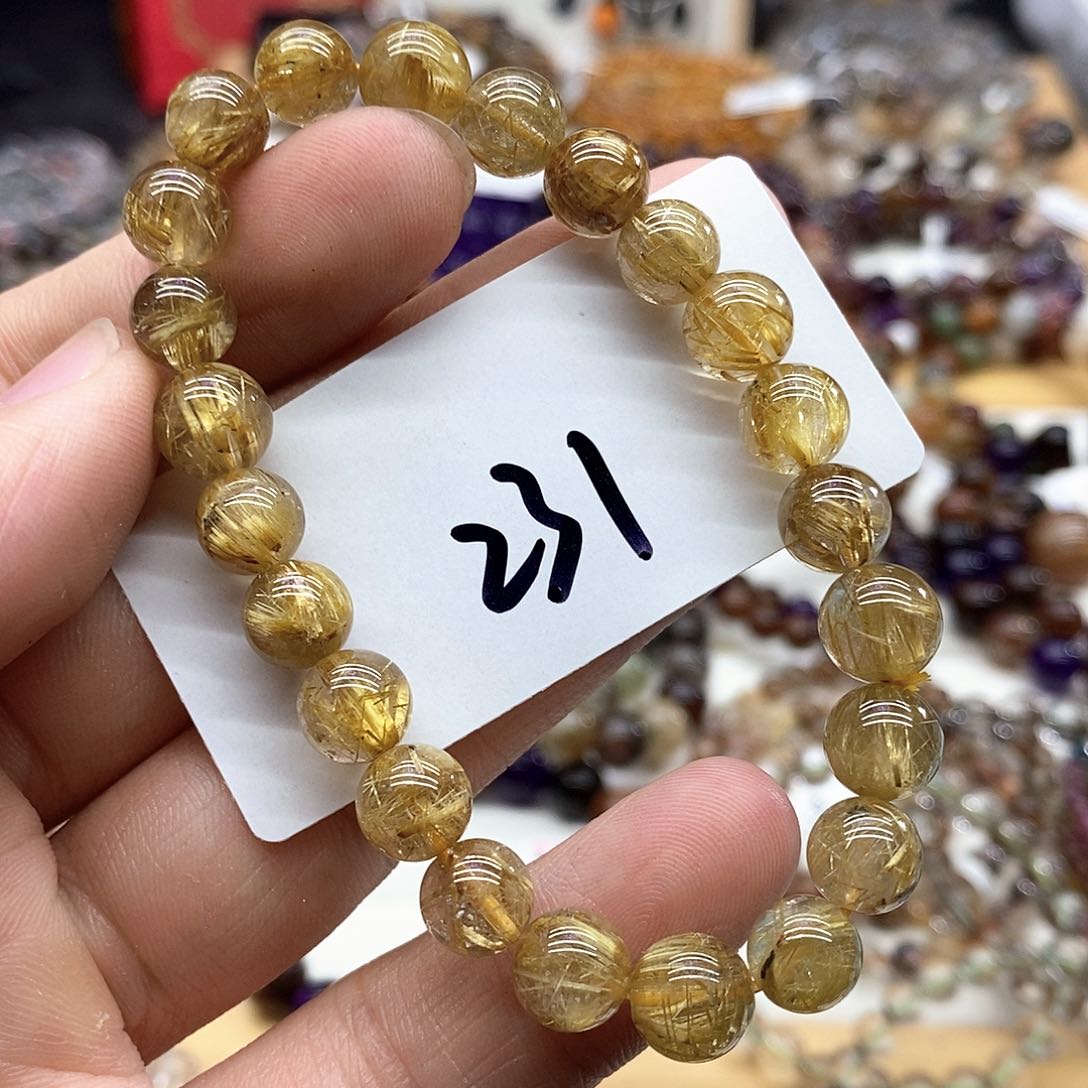 水晶手链未镶嵌天然