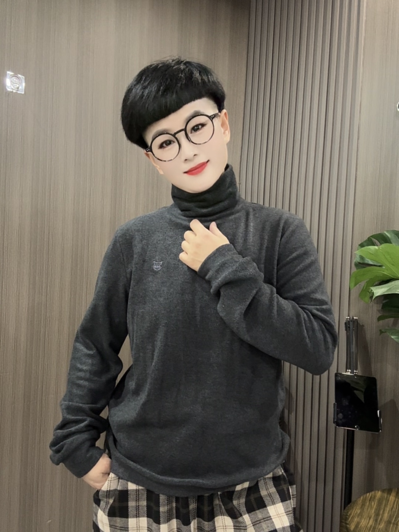 2025高品质双面德绒宽松保暖堆堆领卫衣加绒