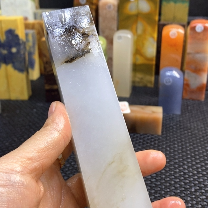 江西石E****心青田石印章石 
