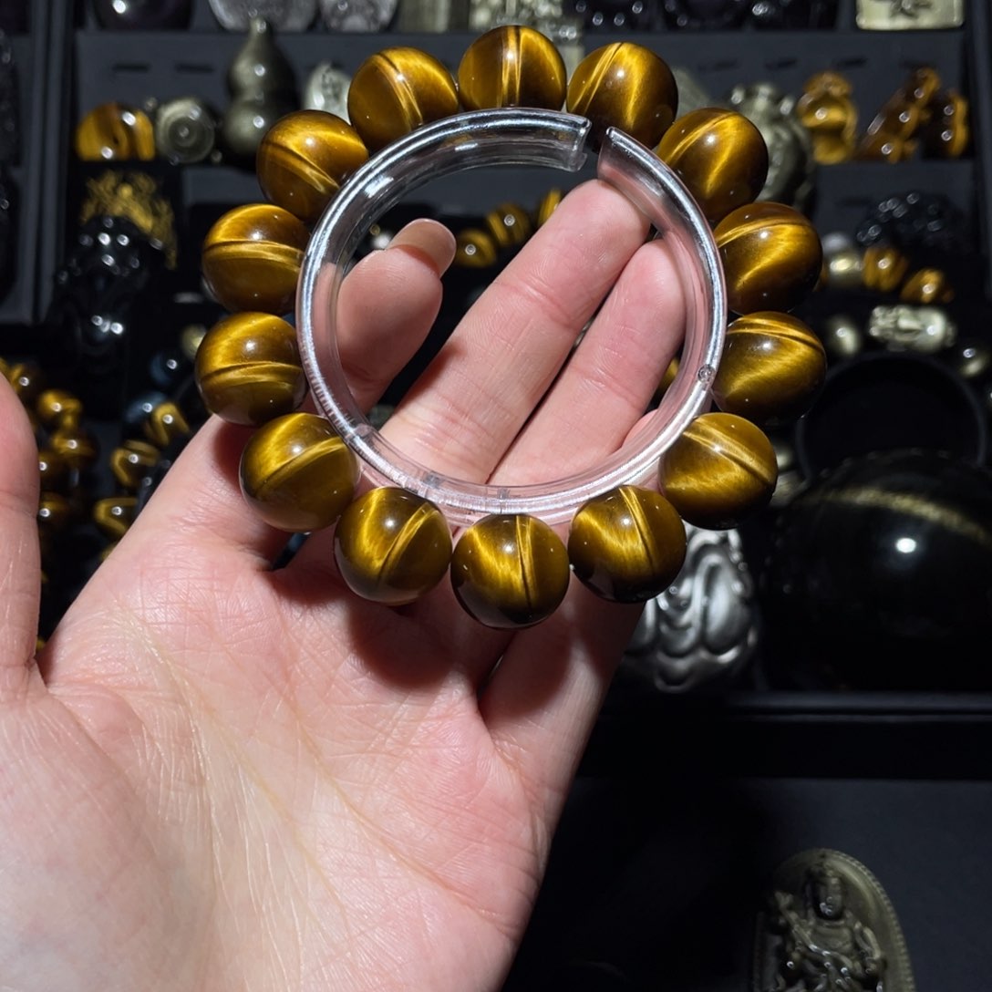 未镶嵌木变石（虎睛石）珠宝奇石海*