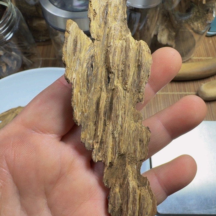 沉香沉香木制品广西虎斑棋4.35克