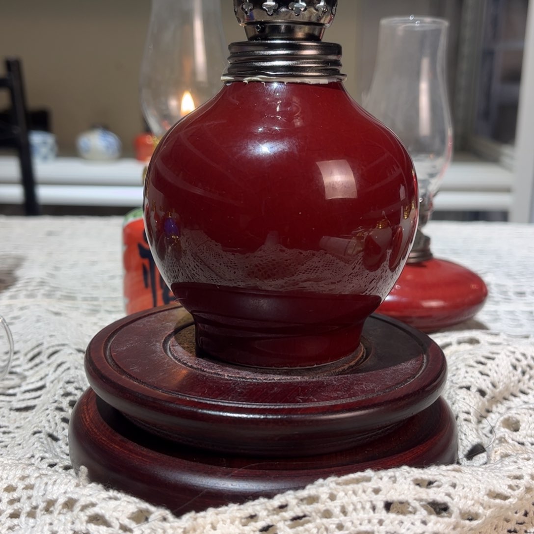 摆件景德镇陶瓷香薰灯