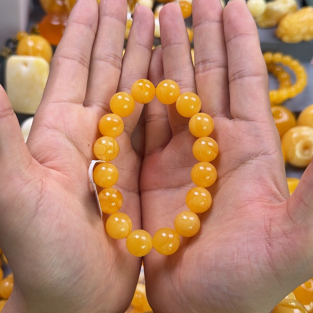 蜜蜡珠宝奇石未镶嵌13mm