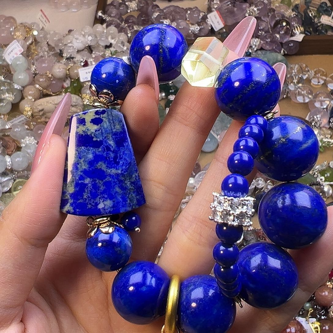 绵***绵水晶手串合金水晶