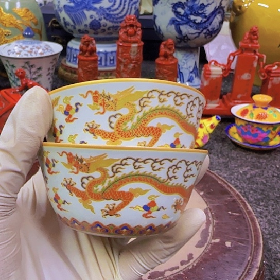 瓷片摆件家居设计的