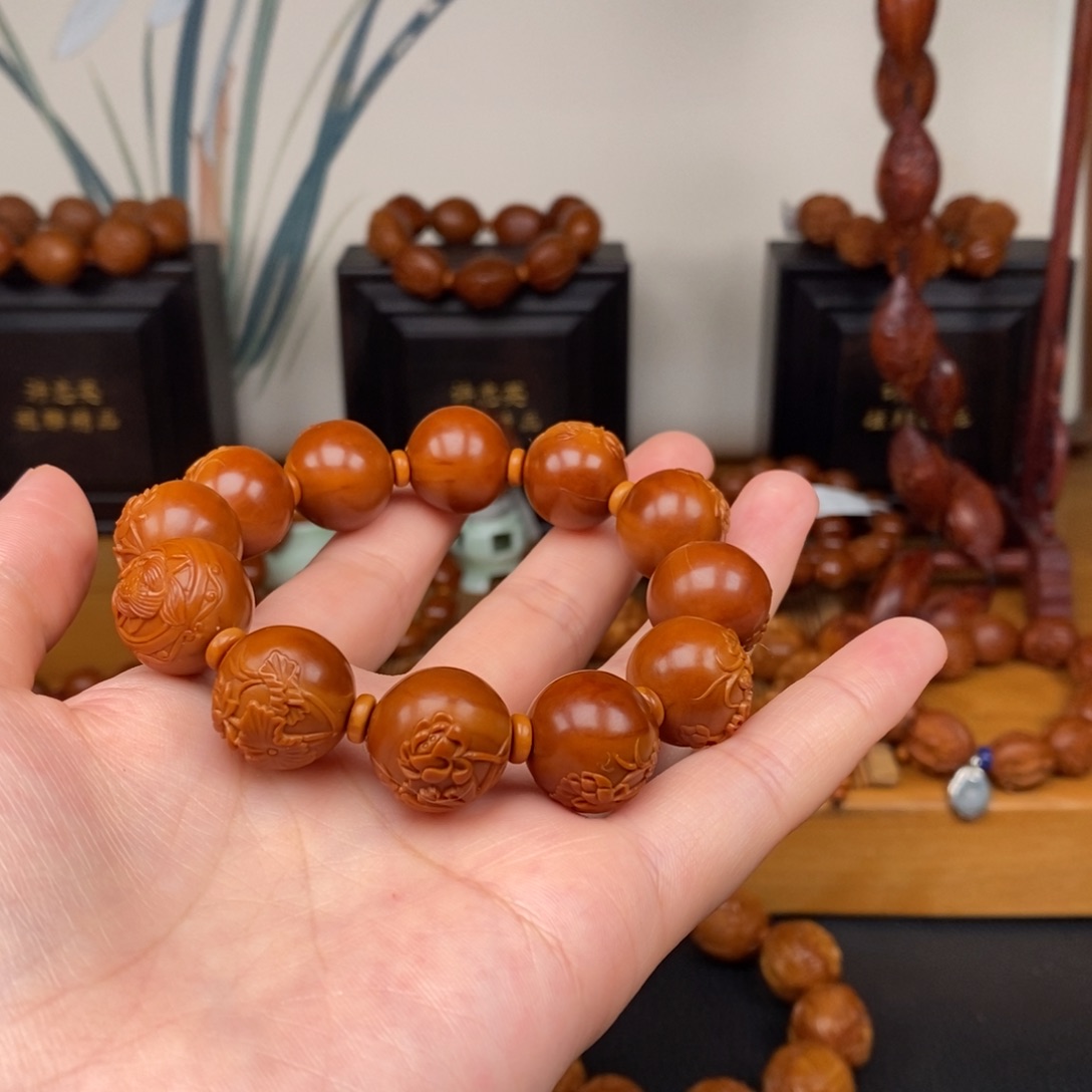 手串橄榄核许静健老师和和美美